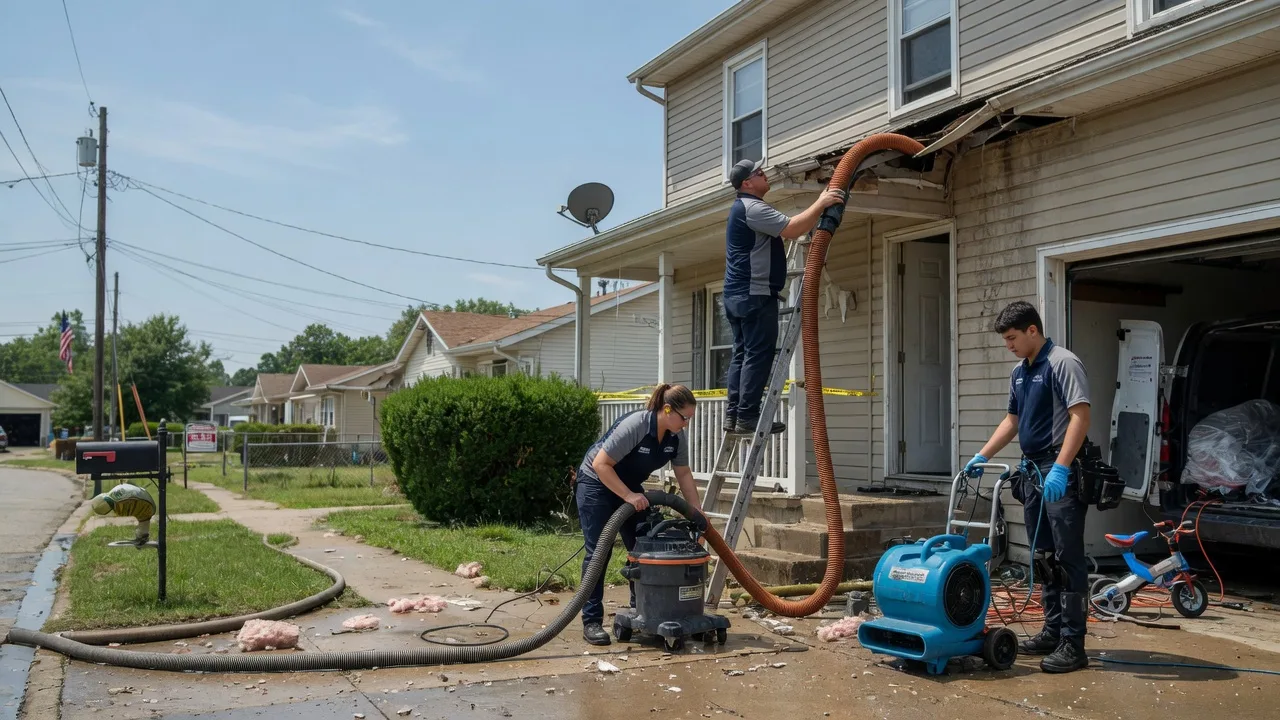Water Damage Restoration in Rome, IN near me